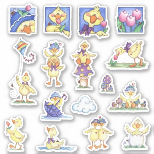 Gewoon Ducky Sticker (Voorkant)