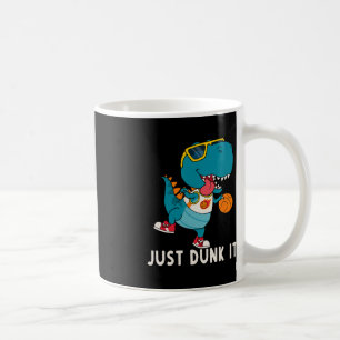 Gewoon Dunk It Fun Dinosaur Basketball League Slam Koffiemok