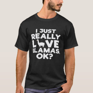 Gewoon Echt Lama's Dier Premium T-shirt
