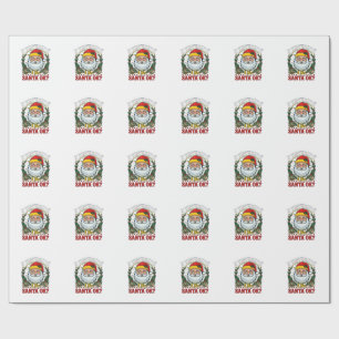 Gewoon echt leuk Kerst Ok Kerstmis Claus Hulst Kra Cadeaupapier