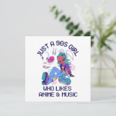 Gewoon een 90s meisje die van muziek houdt (Staand voorkant)