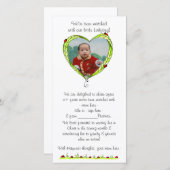 Gewoon een aangepaste aankondiging (Voorkant / Achterkant)