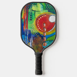 Gewoon een Abstract Pickleball Paddle