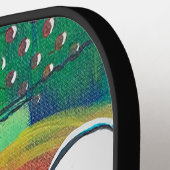 Gewoon een Abstract Pickleball Paddle (Links Detail)