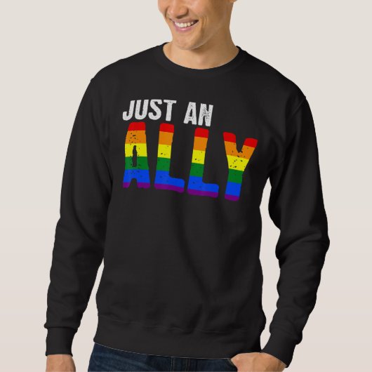 Gewoon een Ally Gay Pride Lgbt 1 Trui (Voorkant)