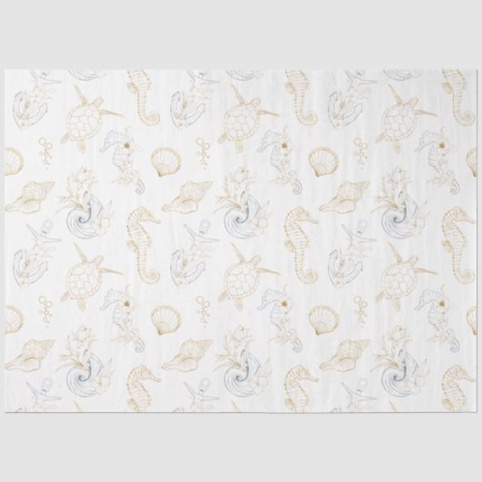 Gewoon een ander Nautical Series Design 3 Tissuepapier (Voorkant)
