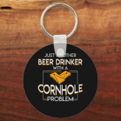 Gewoon een ander probleem met de beerput-overloopp sleutelhanger (Voorkant)