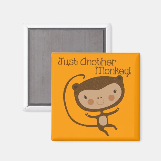 Gewoon een andere aap magneet (Voorkant / Achterkant)