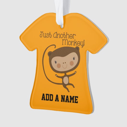 Gewoon een andere aap ornament (voorkant)