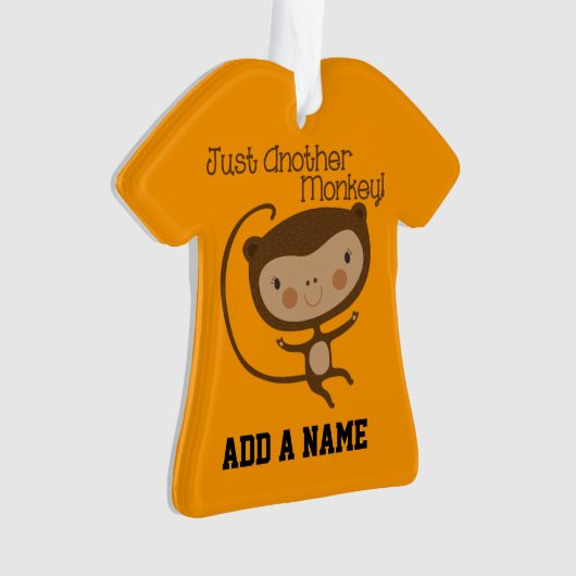 Gewoon een andere aap ornament (voorkant)