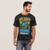 Gewoon Een Andere Bierdrinker Met Een Visprobleem T-shirt (Voorkant volledig)