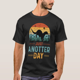 Gewoon Een Andere Dag Schattige Baby Zee Otter Een T-shirt