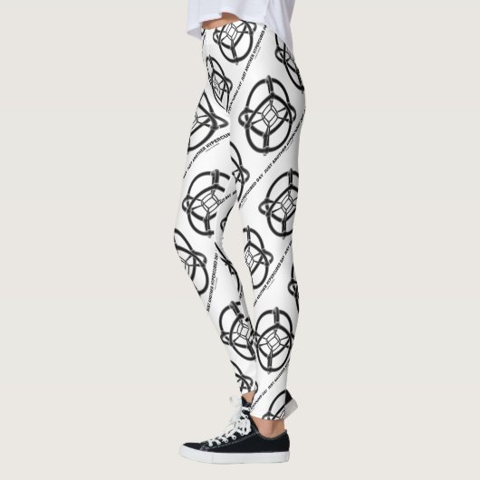 Gewoon een andere hypercubed Dag 4-D Polytope Humo Leggings (Links)