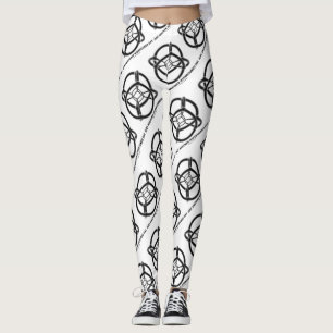 Gewoon een andere hypercubed Dag 4-D Polytope Humo Leggings
