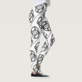 Gewoon een andere hypercubed Dag 4-D Polytope Humo Leggings (Rechts)