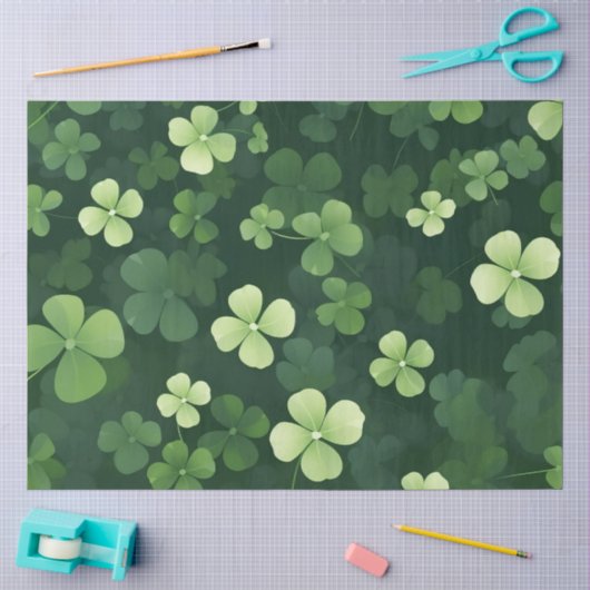 Gewoon een andere St. Patrick serie ontwerp #1 Tissuepapier (Craft)