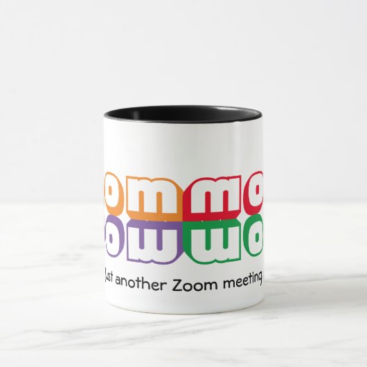 Gewoon een andere ZOOM-vergadering Mok (Midden)