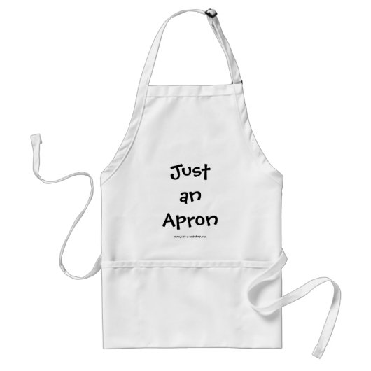 Gewoon een Apron Standaard Schort (Voorkant)