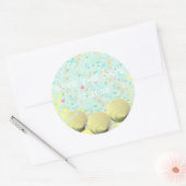 Gewoon een Bachy Wedding Ronde Sticker (Envelop)