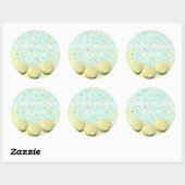 Gewoon een Bachy Wedding Ronde Sticker (Vel)
