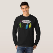 Gewoon een bacteriofaag in je leven Bacteriofaag T-shirt (Voorkant volledig)