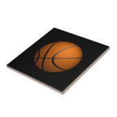 Gewoon een basketbal sport tegeltje (Zijkant)