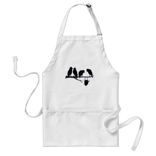 Gewoon een beetje ander donker Apron Standaard Schort (Voorkant)