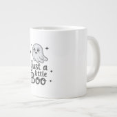 Gewoon een beetje Boo grappig ontwerp Grote Koffiekop (Voorkant rechts)