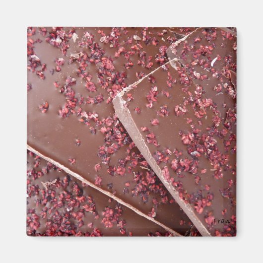 Gewoon een beetje chocolade magneet (Voorkant)