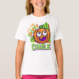 Gewoon een beetje griezelige pompoen - witte custo t-shirt
