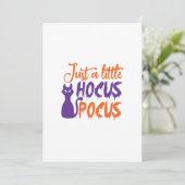 gewoon een beetje hocus pocus kaart (Staand voorkant)