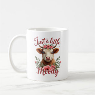 Gewoon een beetje humeurig vintage hoogland koe bl koffiemok