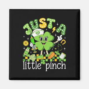 Gewoon Een Beetje Knijpen Shamrock Verpleegster St Magneet