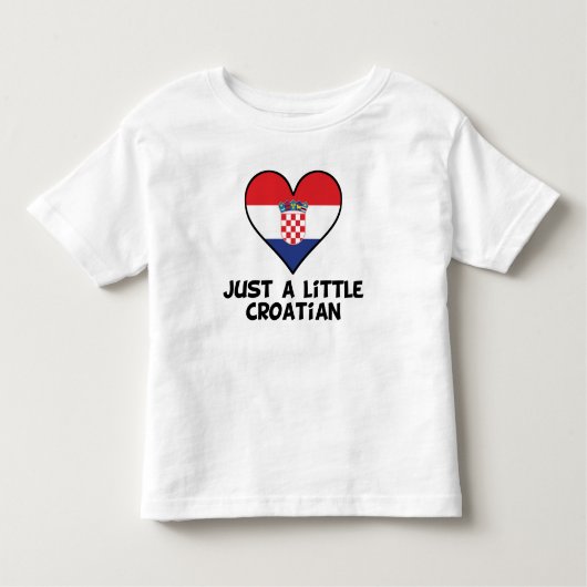 Gewoon een beetje Kroatisch Kinder Shirts (Voorkant)