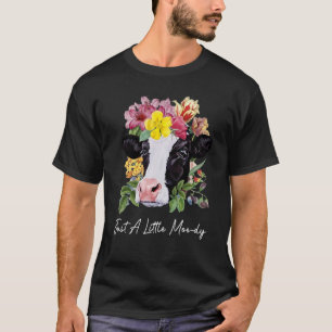 Gewoon een beetje Moody Cute Dairy Koeien World Bo T-shirt