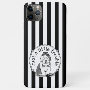 Gewoon een beetje onoplosbaar oud Engels Sheepdog  Case-Mate iPhone Case