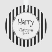 Gewoon een beetje onoplosbaar oud Engels Sheepdog  Ornament (achterkant)