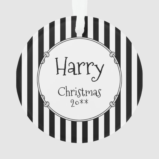 Gewoon een beetje onoplosbaar oud Engels Sheepdog  Ornament (achterkant)