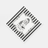 Gewoon een beetje onoplosbaar oud Engels Sheepdog Servet (Hoek)