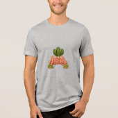 Gewoon een beetje prikkelig Tri-Blend shirt (Voorkant)