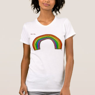 Gewoon een beetje... regenboogzang t-shirt