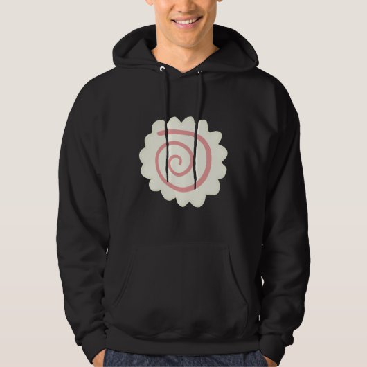 Gewoon een beetje viskoekje hoodie (Voorkant)