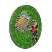 Gewoon één BIG Beer-man Dartbord (Voorkant Links)