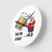 Gewoon één BIG Beer-man Ronde Klok (Hoek)