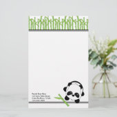 Gewoon een bite van Bamboe Briefpapier (Staand voorkant)