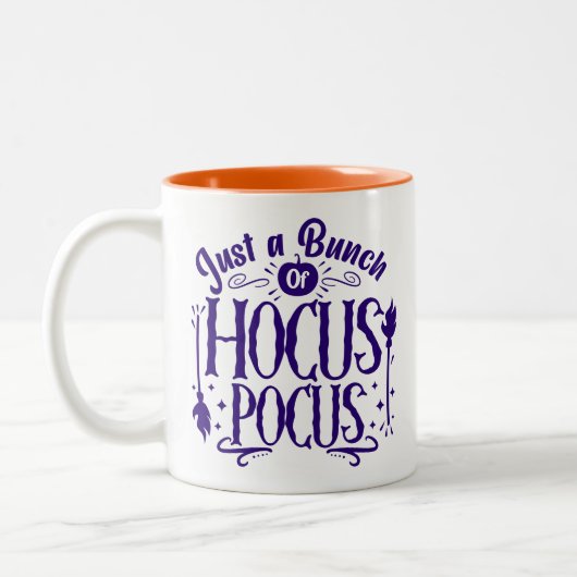 Gewoon een bos van Hocus Pocus Halloween Mok (Links)