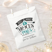 Gewoon een bos van Hocus Pocus Typografie blauwgro Bedankzakje (Geknipt)