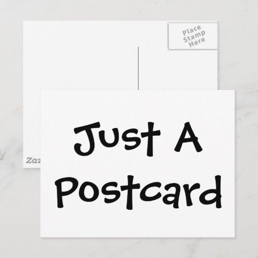 Gewoon een Briefkaart (Voorkant / Achterkant)