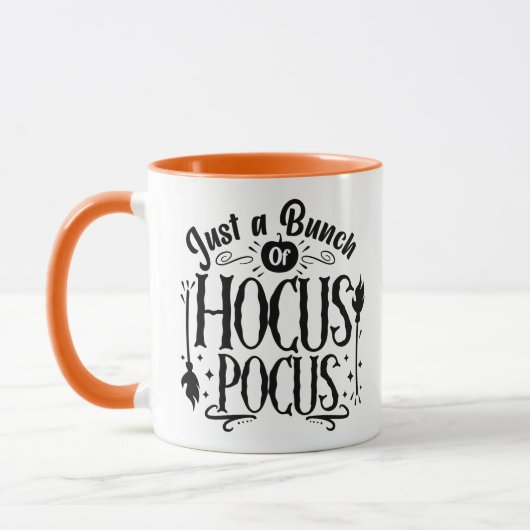 Gewoon een Bunch van Hocus Pocus Funny Coffee Mok (Links)