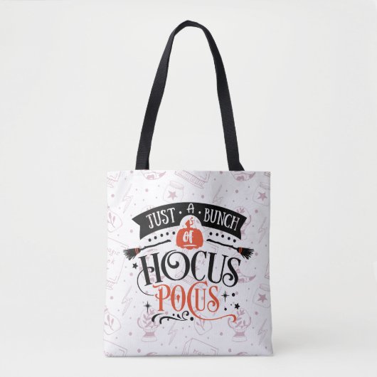 Gewoon een Bunch van Hocus Pocus Halloween Tote Bag (Voorkant)